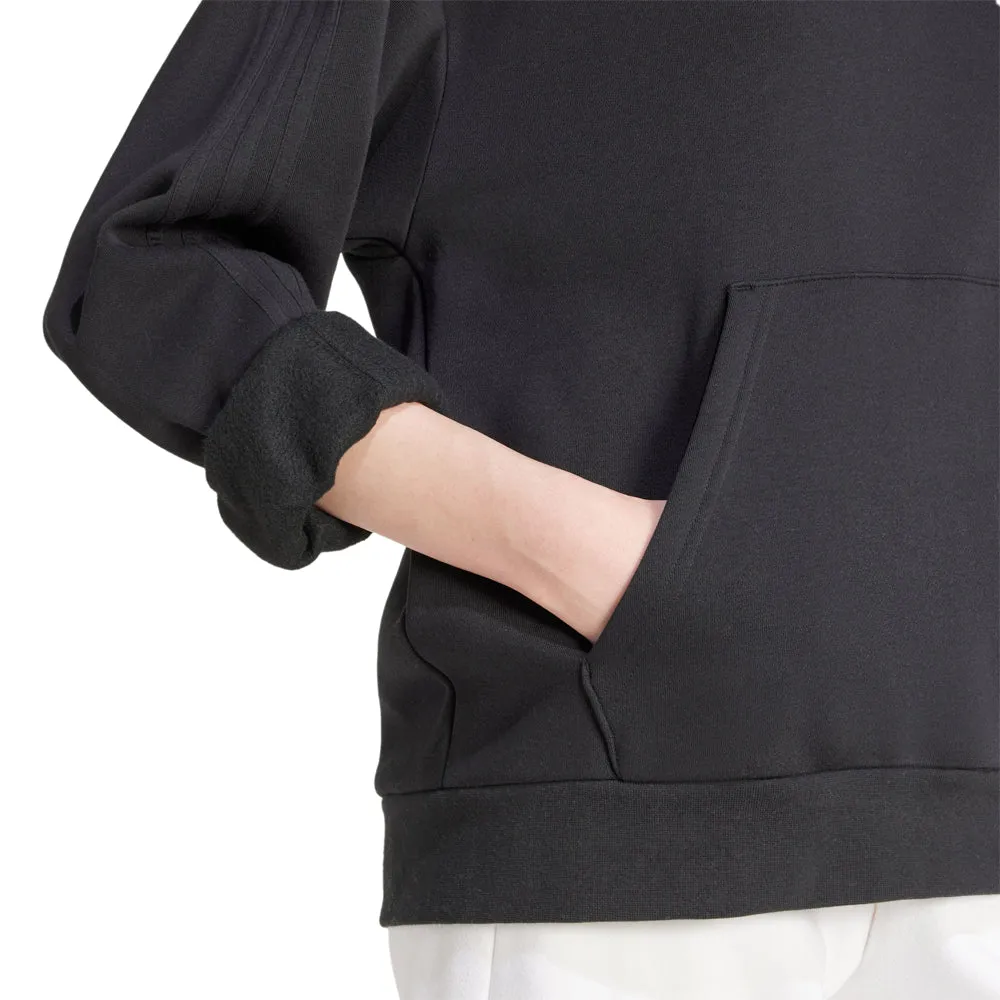 Holiday Graphic 3-Stripes Oversized Pullover Hoodie sold by Shoebacca product image thumbnail 5