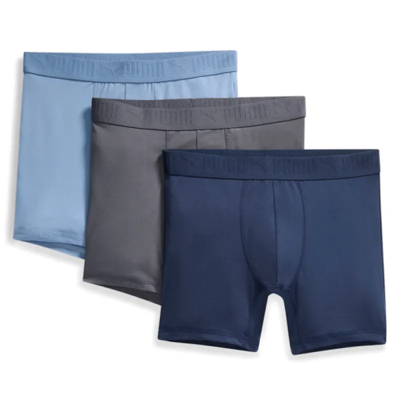 3 Pack Ultra Soft Boxer Briefs made by Puma