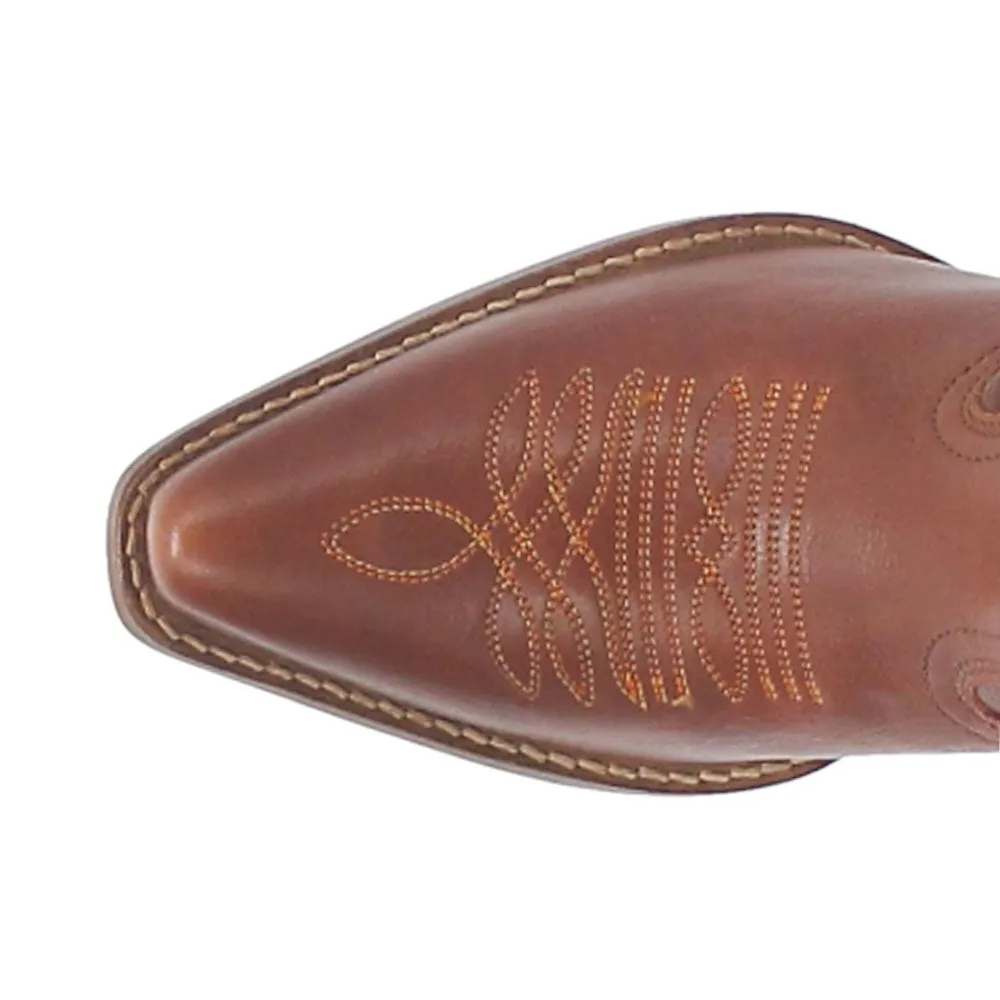 Play Pretty Embroidered Floral Snip Toe Cowboy Booties sold by Shoebacca product image thumbnail 4