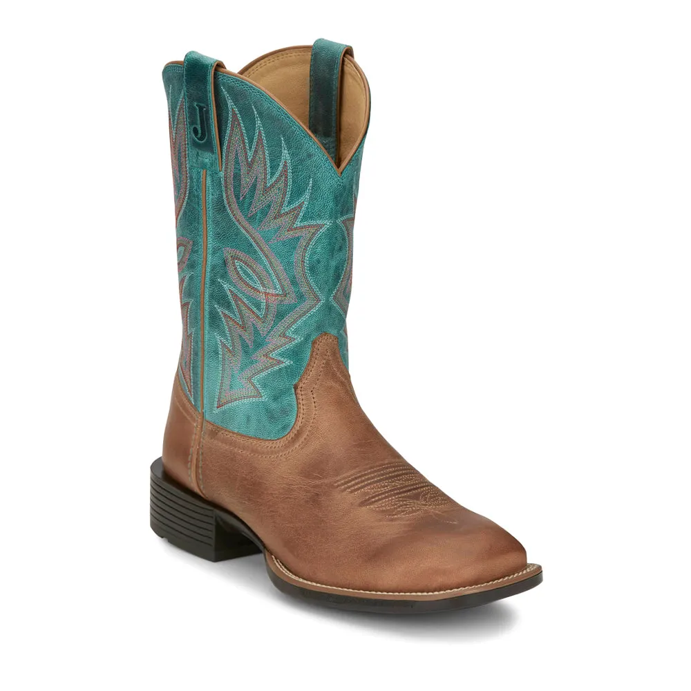 Zeke 11 Inch Square Toe Cowboy Boots sold by Shoebacca product image thumbnail 2