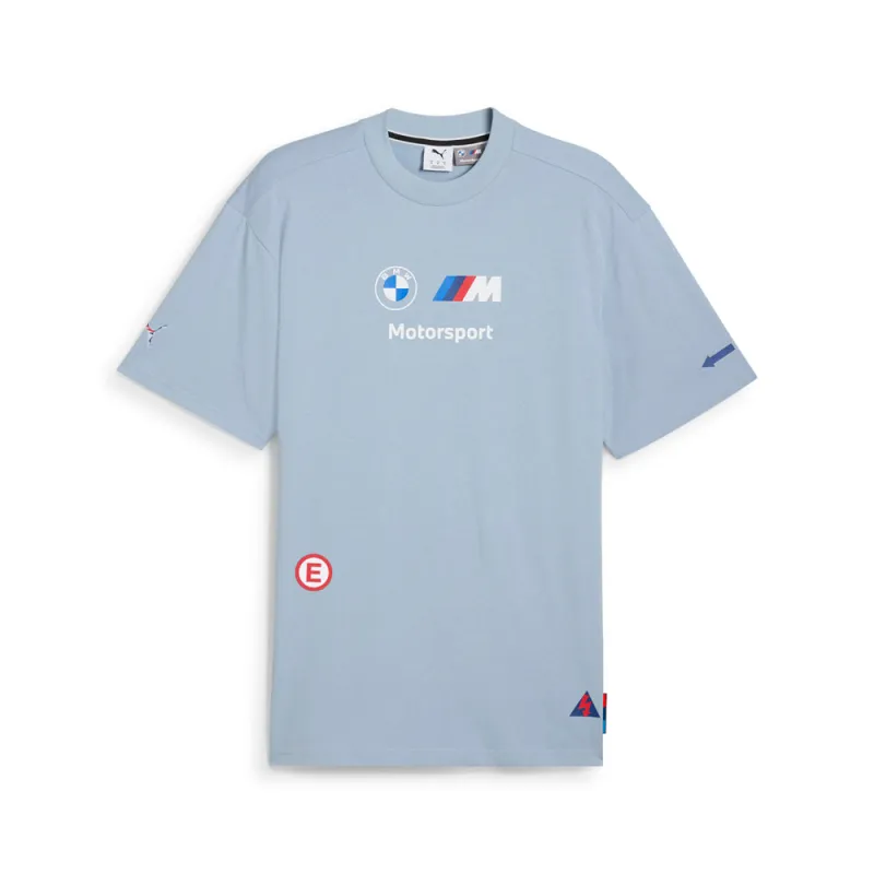 BMW M Motorsport Badge Crew Neck Short Sleeve T-Shirt made by Puma