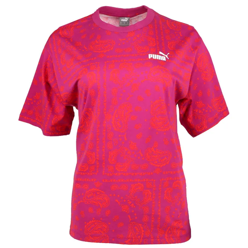 Essentials Paisley Crew Neck Short Sleeve T-Shirt sold by Shoebacca