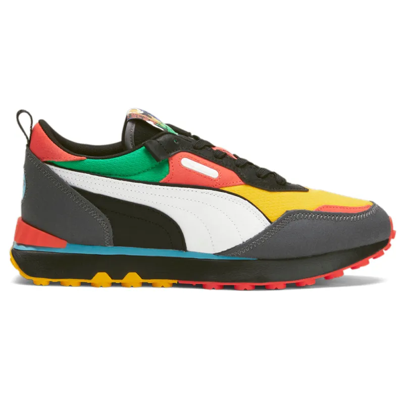 Rider FV Block Party Lace Up Sneakers made by Puma