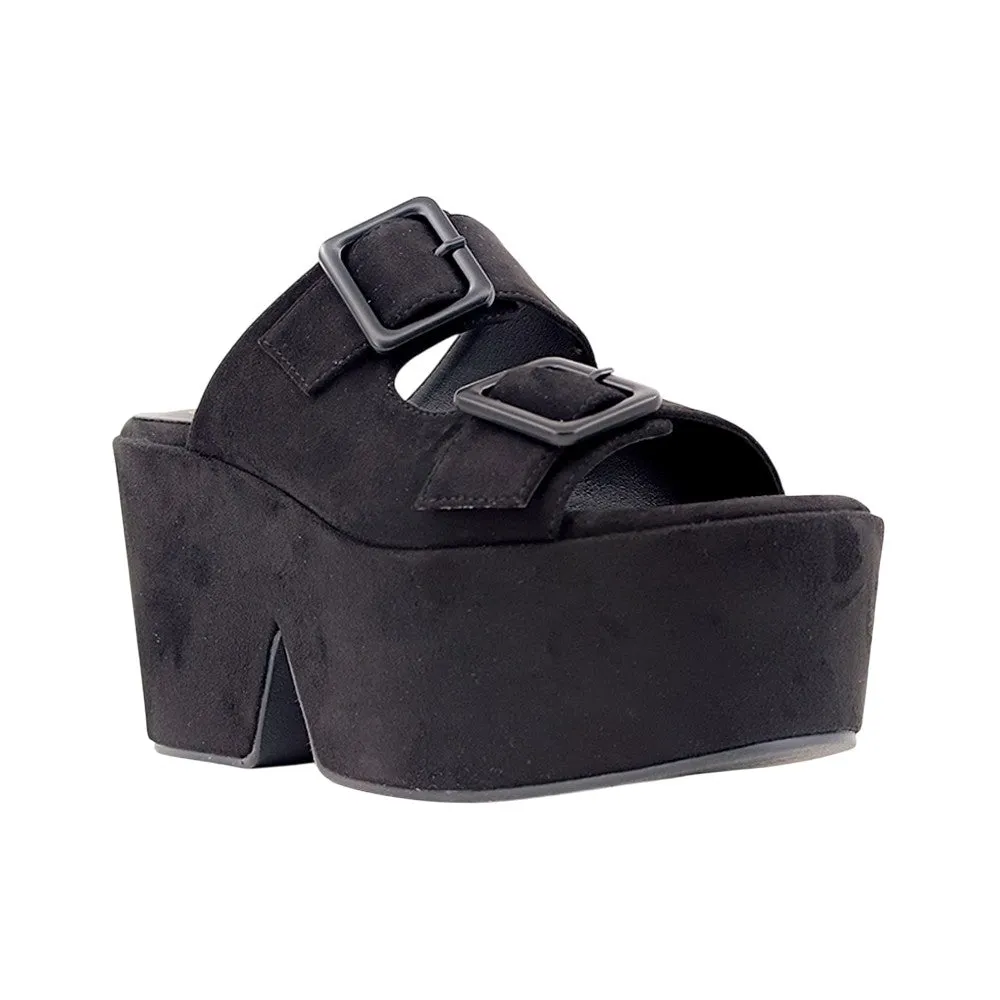 Graceland Platform Slide Wedge Sandals sold by Shoebacca product image thumbnail 2