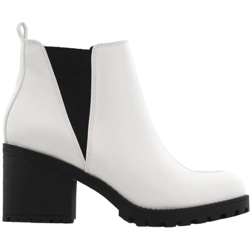 Lisbon Round Toe Pull On Platform Chelsea Booties made by Dirty Laundry