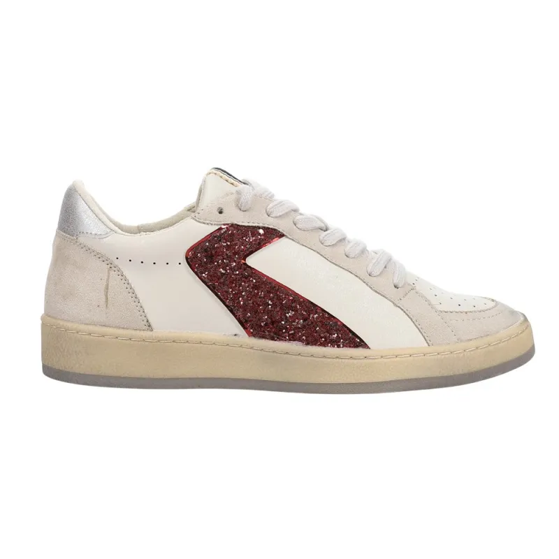 Salma Glitter Lace Up Sneakers made by ShuShop