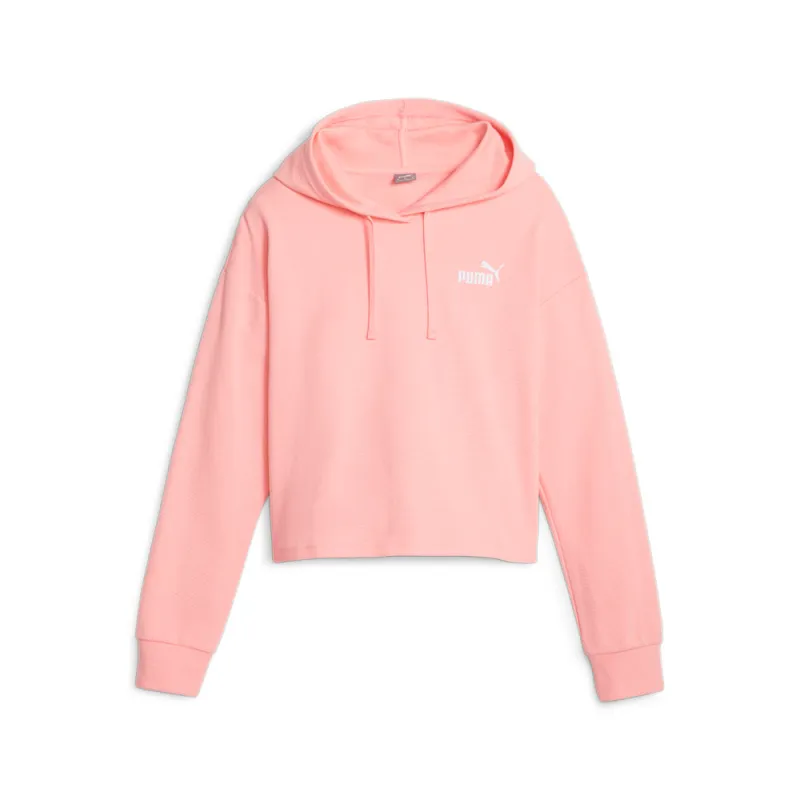 Essentials Elevated Cropped Pullover Hoodie made by Puma