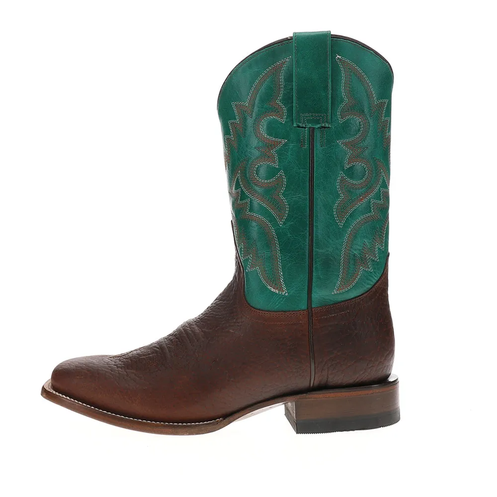 Tough Embroidered Square Toe Pull On Cowboy Boots sold by Shoebacca product image thumbnail 3