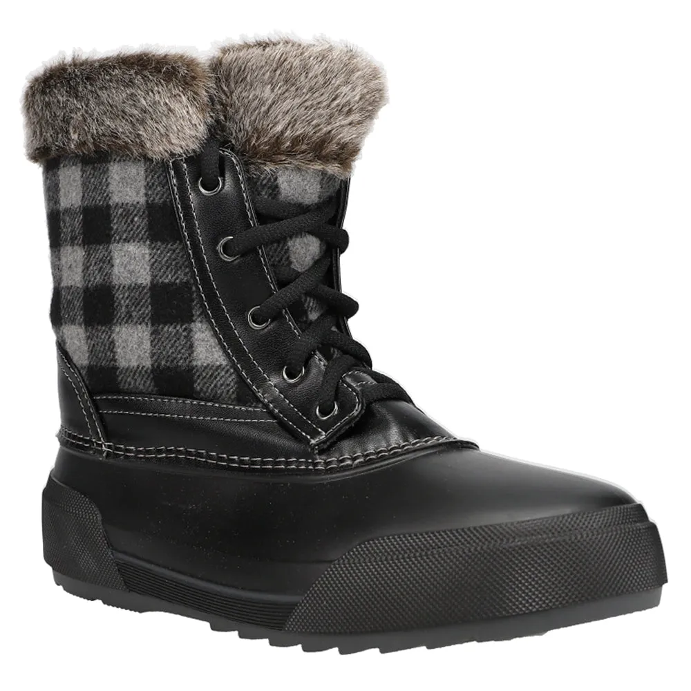 Ice Queen Plaid Duck Snow Boots sold by Shoebacca product image thumbnail 2