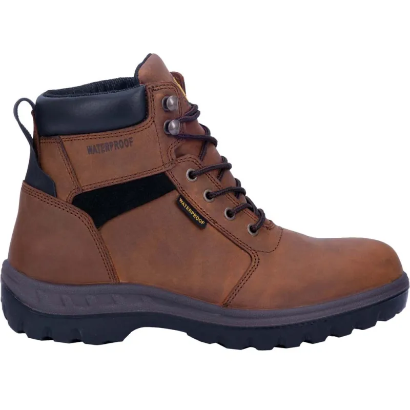 Burgess WP 6 inch Electrical Steel Toe Work Boots made by Shoebacca