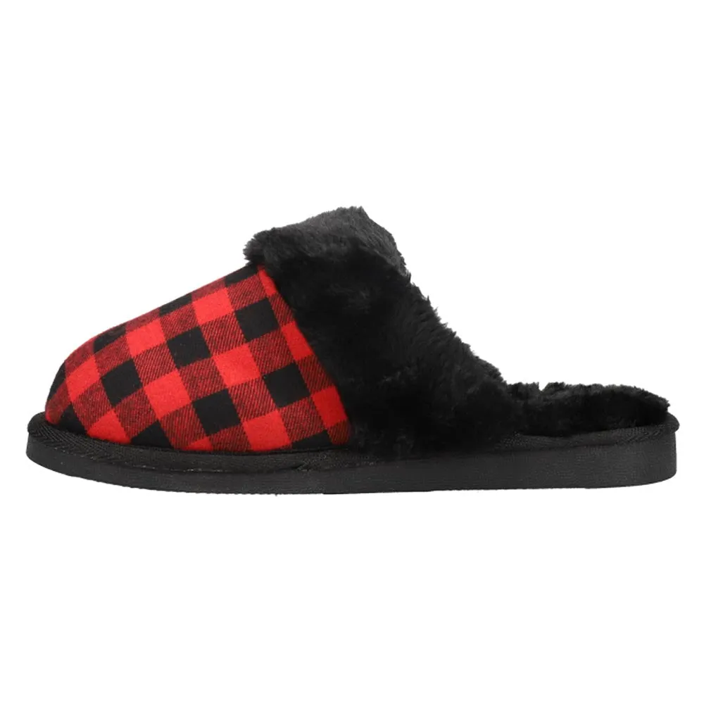 Snooze Plaid Scuff Slippers sold by Shoebacca product image thumbnail 3