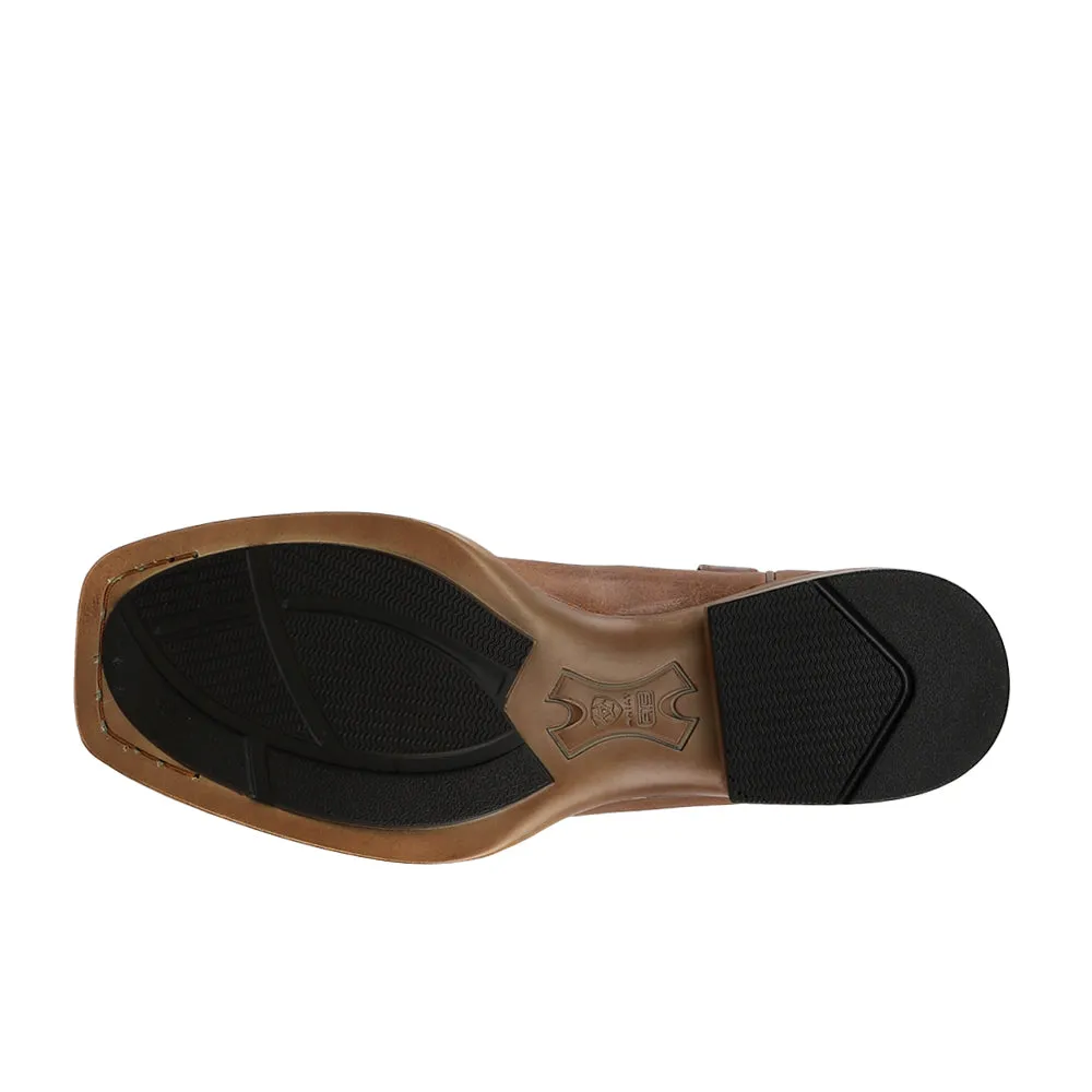 Barton Ultra Rustic Embroidered Pull On Cowboy Square Toe Boots sold by Shoebacca product image thumbnail 5