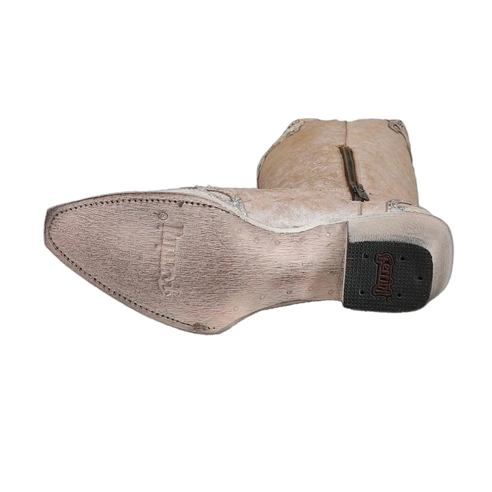 Tessa Snake Embossed Snip Toe Pull On Cowboy Boots sold by Shoebacca product image thumbnail 5