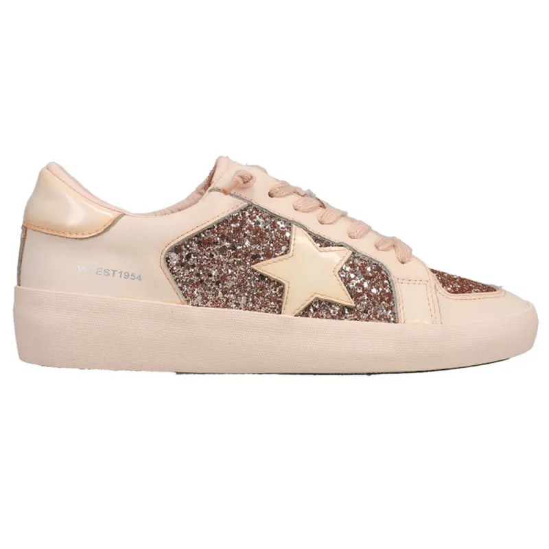 Alexis Glitter Platform Lace Up Sneakers made by Vintage Havana