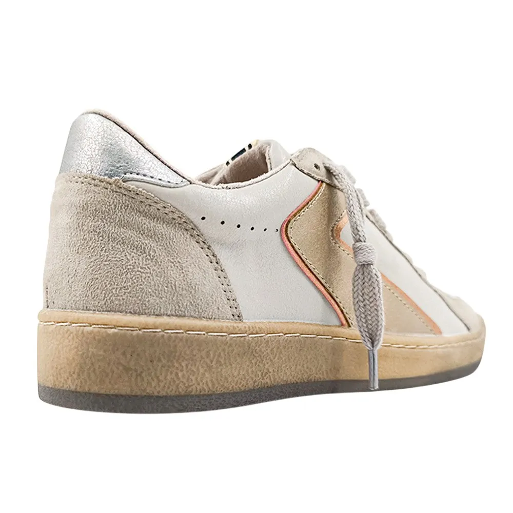 Salma Metallic Lace Up Sneakers sold by Shoebacca product image thumbnail 3