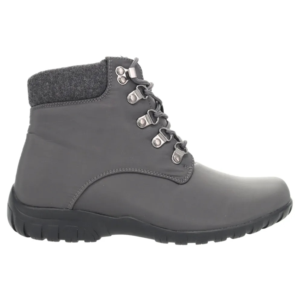 Dani Winter Lace Up Booties sold by Shoebacca