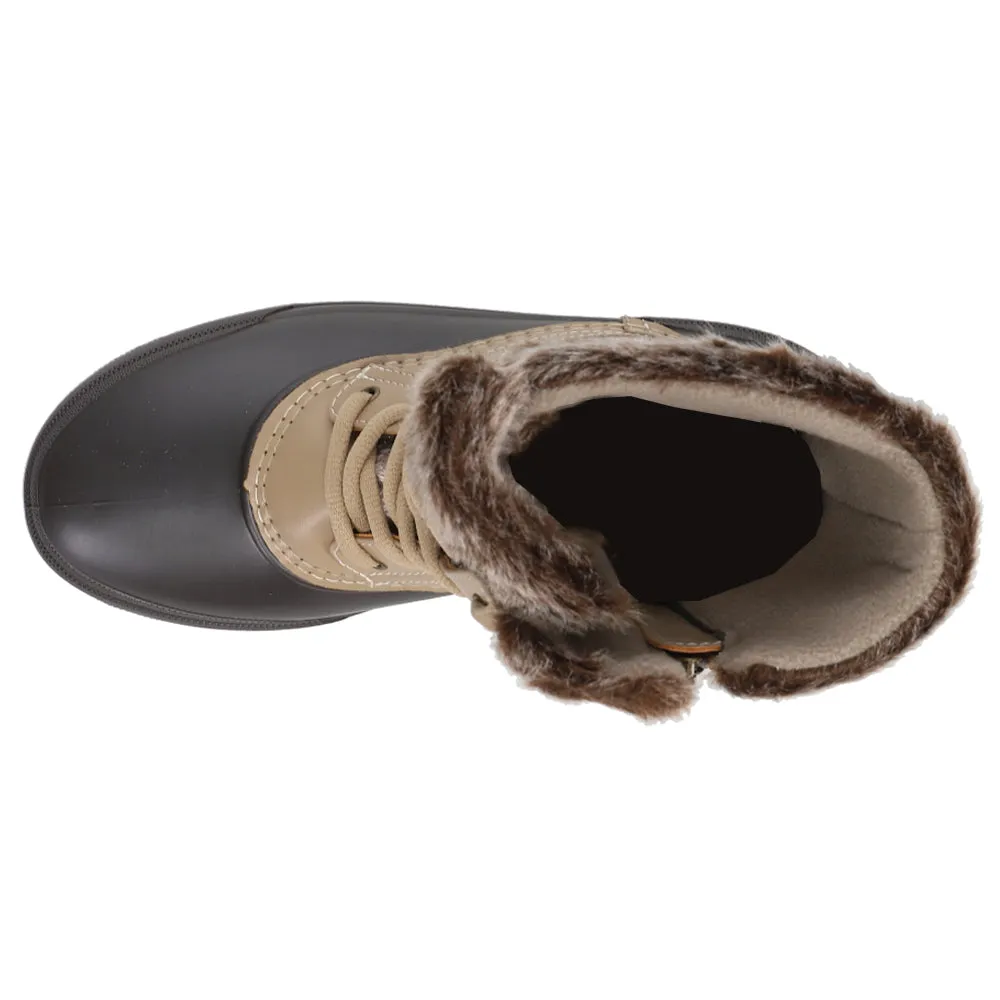 Ice Queen Graphic Round Toe Duck Winter Boots sold by Shoebacca product image thumbnail 4