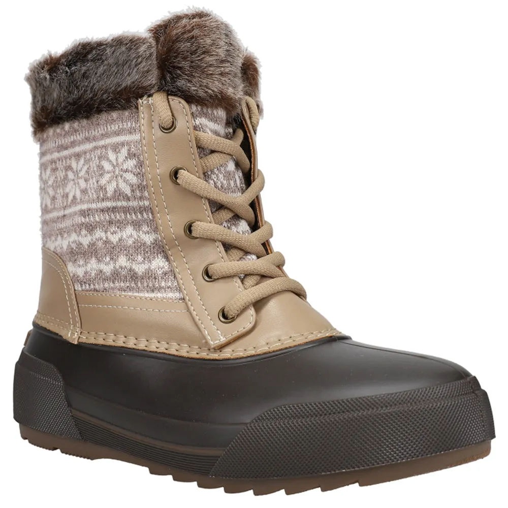 Ice Queen Graphic Round Toe Duck Winter Boots sold by Shoebacca product image thumbnail 2