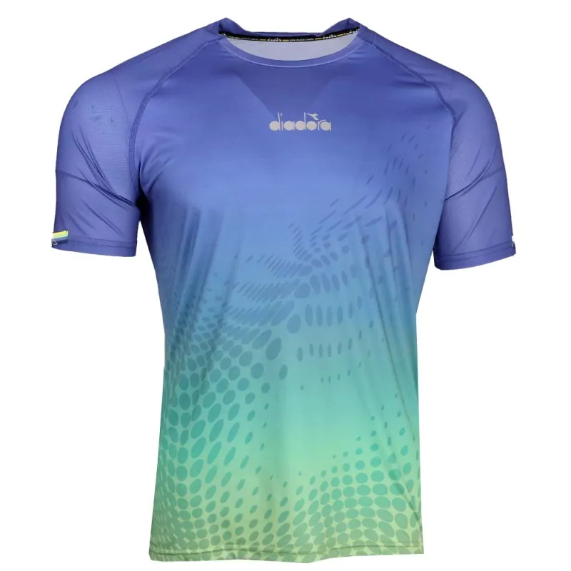 Super Light Be One Running Crew Neck Short Sleeve T-Shirt made by Diadora