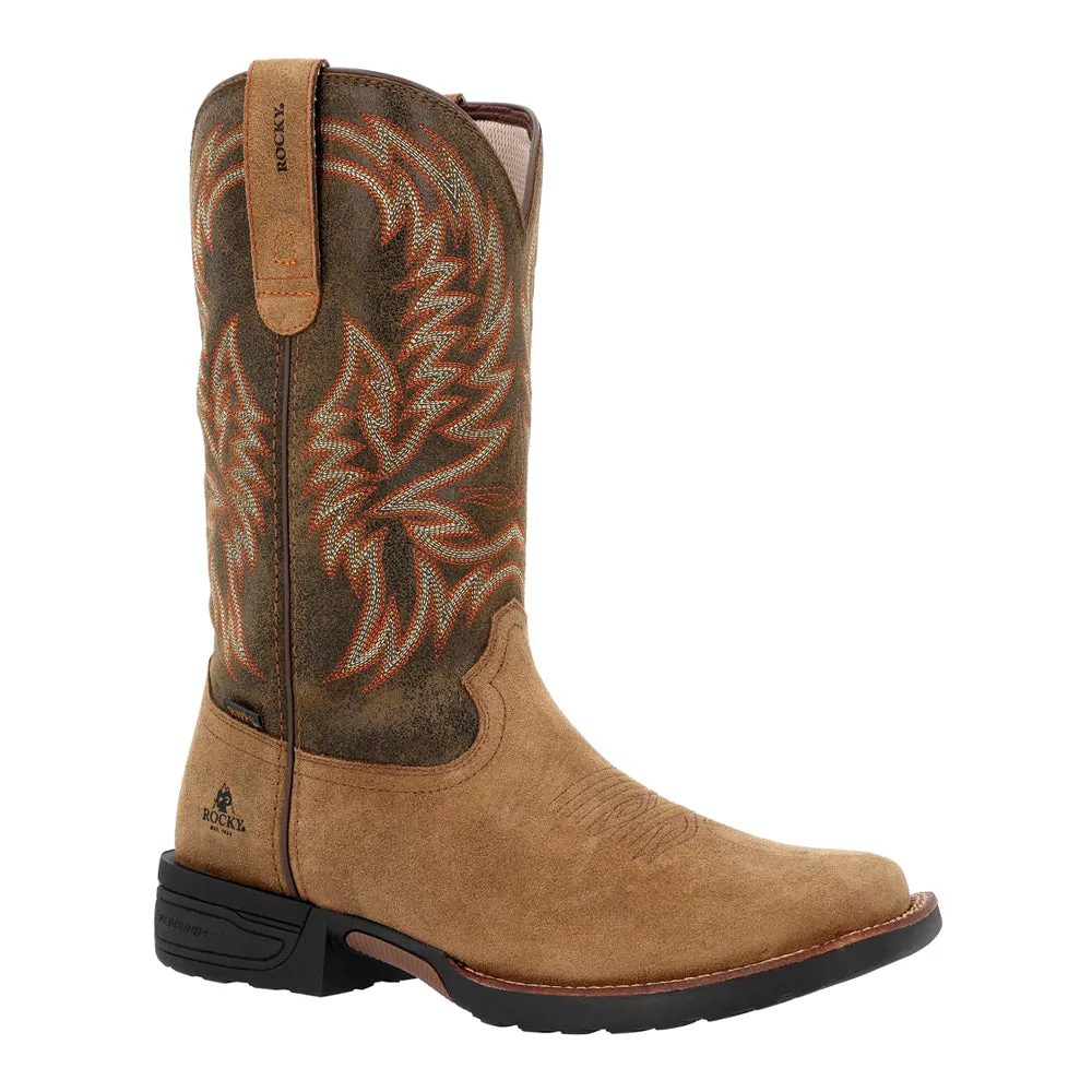 Bronco 12 Inch Waterproof Soft Toe Work Boots sold by Shoebacca product image thumbnail 2