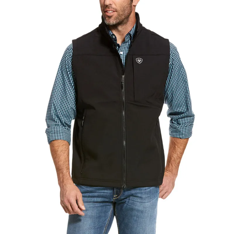 Logo 2.0 Softshell Full Zip Vest sold by Shoebacca