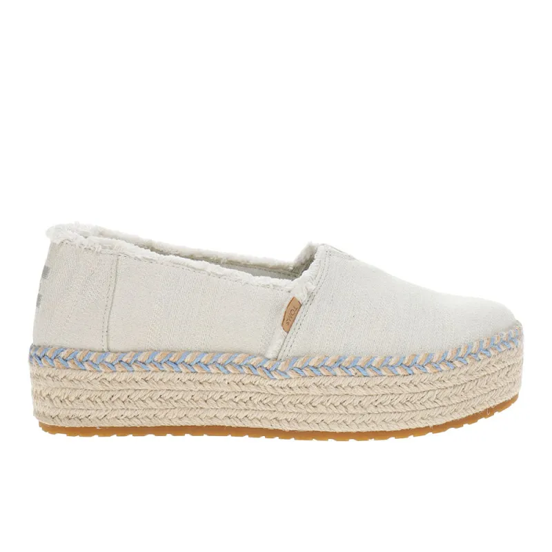 Valencia Platform Espadrille Flats made by Toms