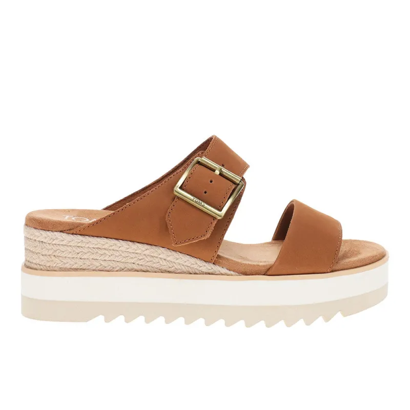 Diana Mule Platform Wedge Espadrille Sandals made by Toms