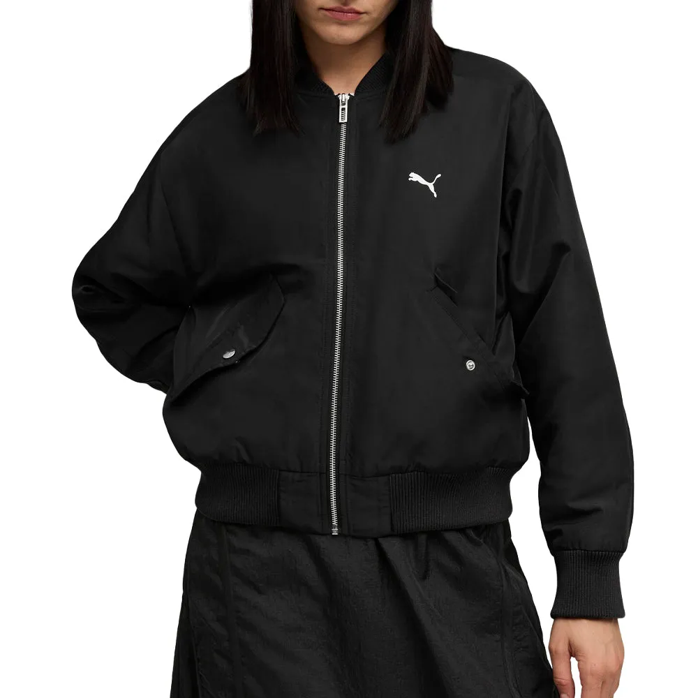 T7 Satin Bomber Jacket sold by Shoebacca product image thumbnail 3