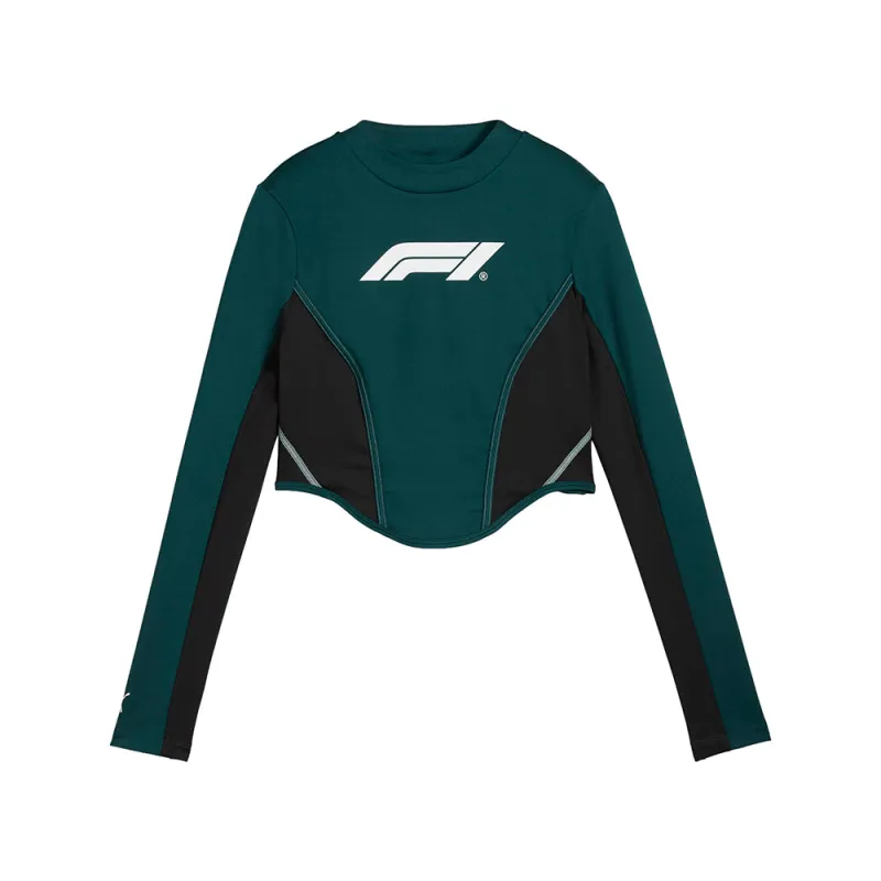 F1 Lifestyle Racing Longsleeve Corset Top made by Puma