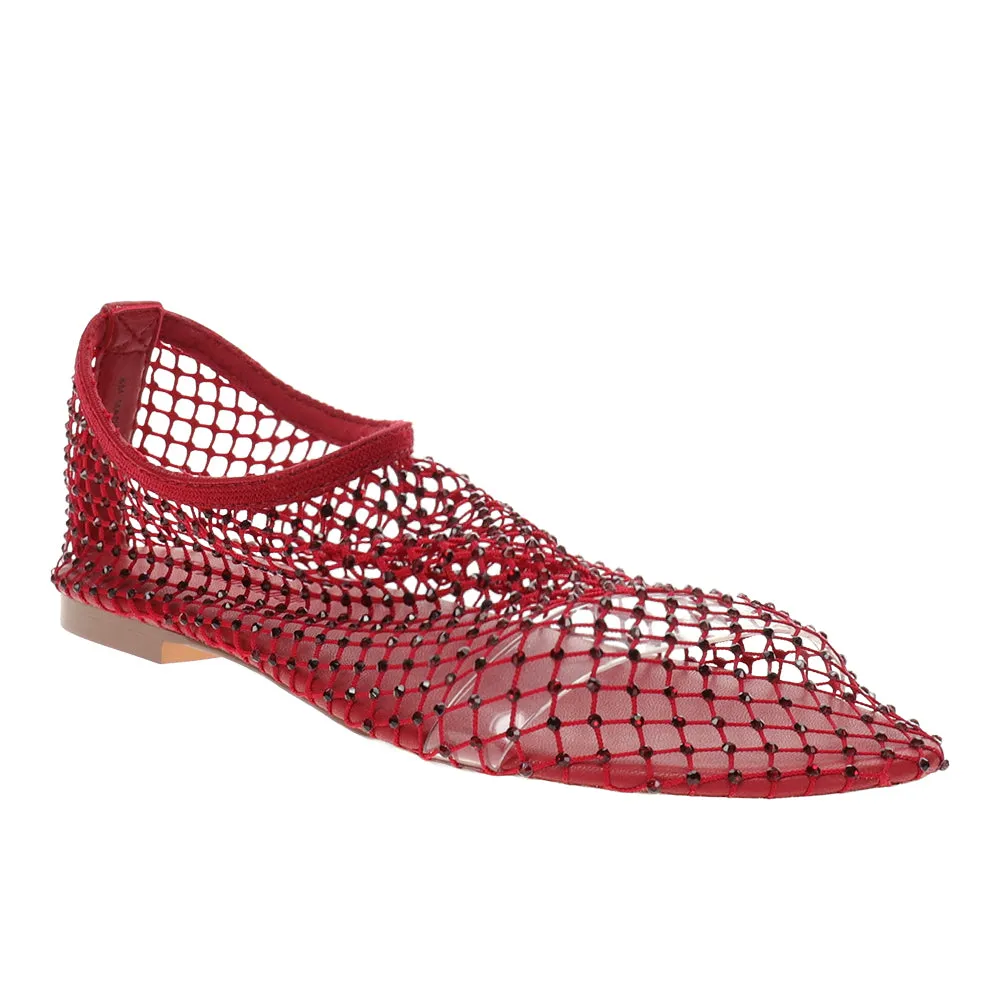 Mino Rhinestone Mesh Flats sold by Shoebacca product image thumbnail 2