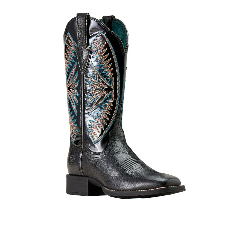 Round Up Ruidoso Wide Square Toe Pull On Cowboy Boots sold by Shoebacca product image thumbnail 2