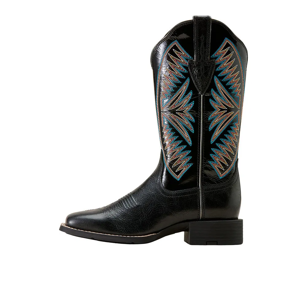 Round Up Ruidoso Wide Square Toe Pull On Cowboy Boots sold by Shoebacca product image thumbnail 3