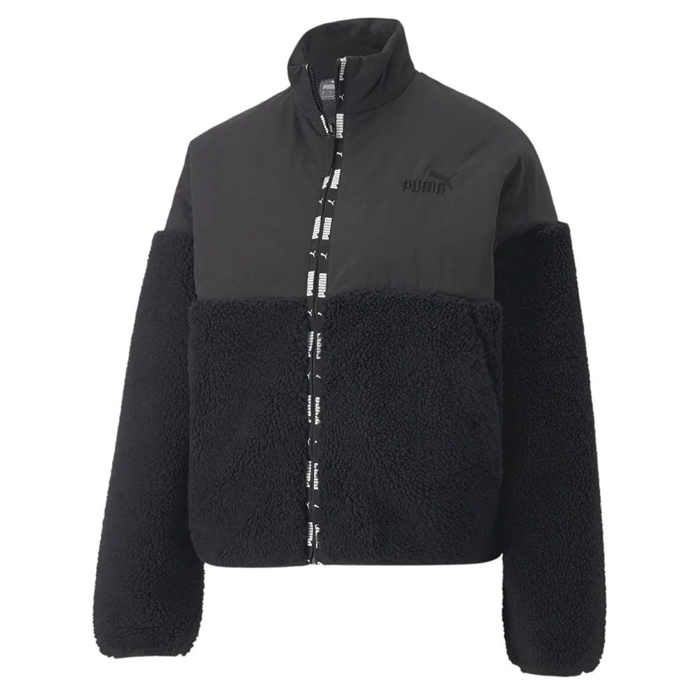 Sherpa Full Zip Jacket sold by Shoebacca