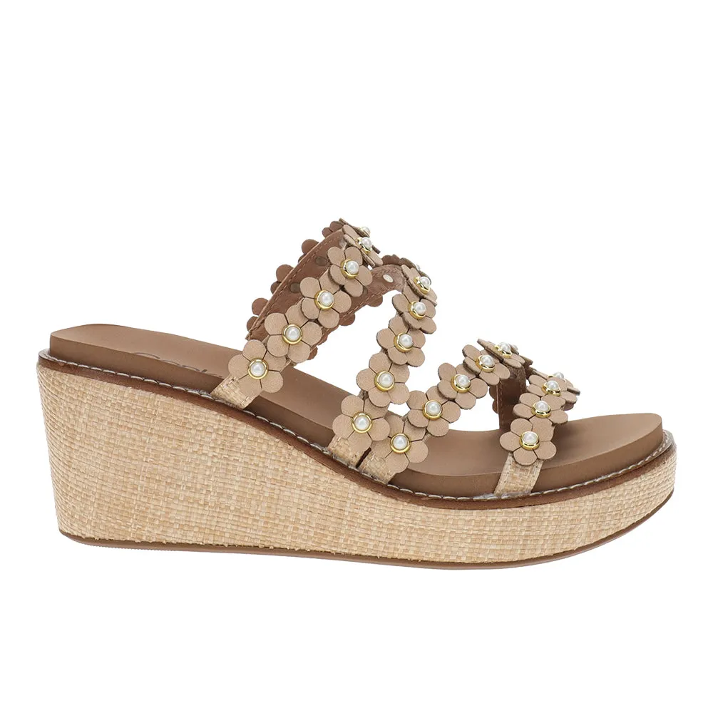 Lets Be Friends Wedge Sandals sold by Shoebacca