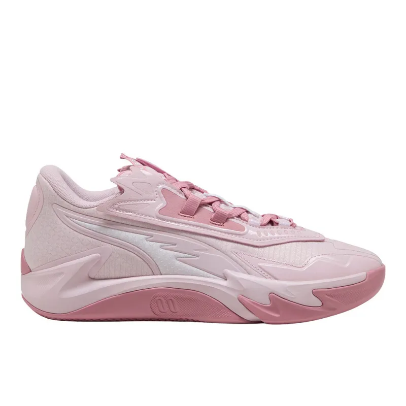 Scoot Zeros II Pink Pearlz Basketball Shoes made by Puma