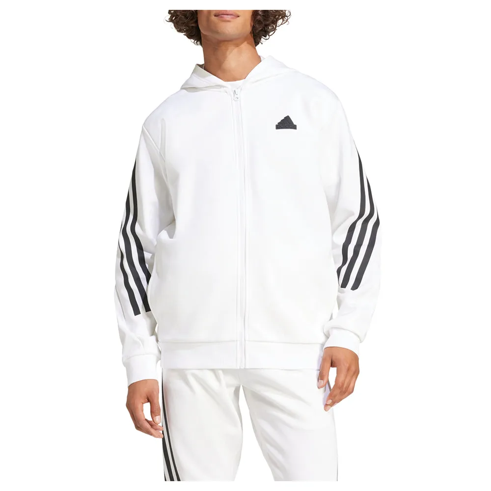 Future Icons Striped Full Zip Hoodie sold by Shoebacca