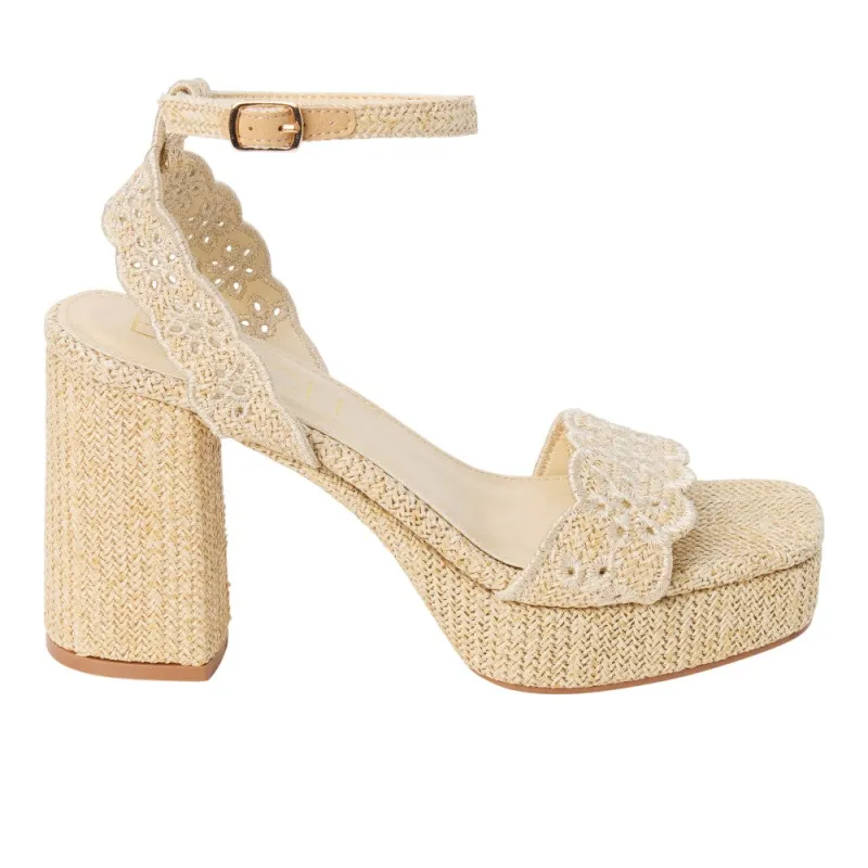 Maiden Ankle Strap Platform Sandals made by Shoebacca