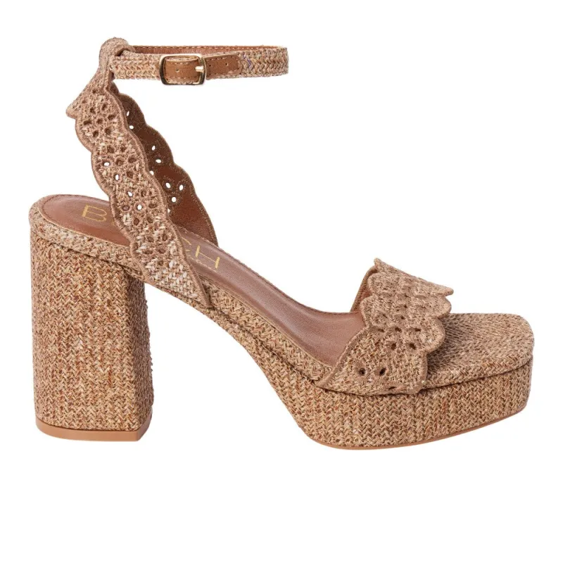 Maiden Ankle Strap Platform Sandals made by Shoebacca