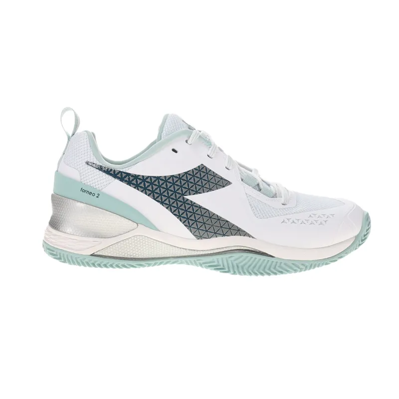 Blushield Torneo 2 Clay Tennis Shoes made by Diadora