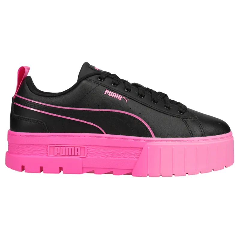 Mayze 'Breast Cancer Awareness' Lace Up Platform Sneakers made by Puma