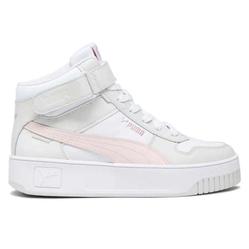 Carina Street Mid Perforated Platform Sneakers made by Puma