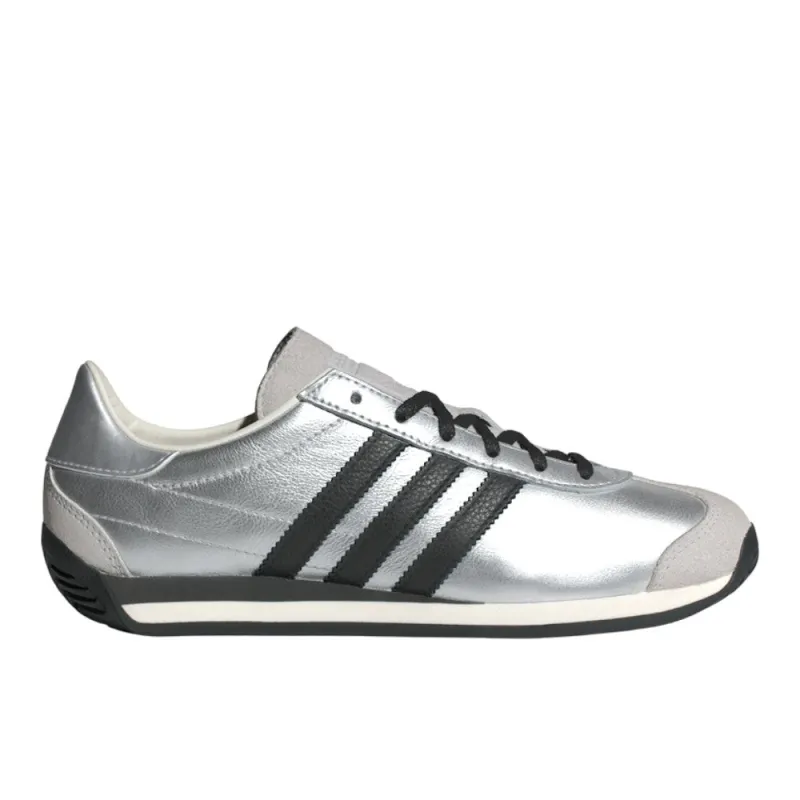 Country OG Metallic Lace Up Sneakers made by Adidas