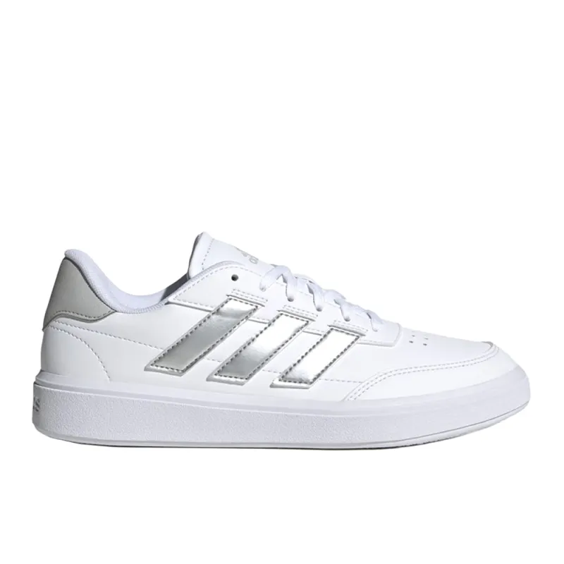 Courtblock Metallic Lace Up Sneakers made by Adidas