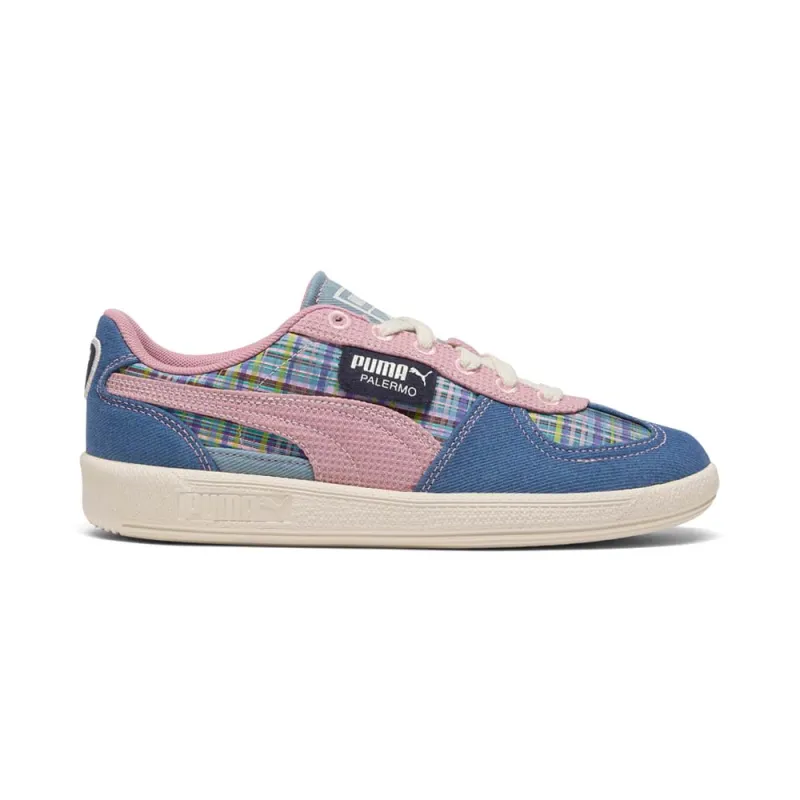 Palermo Plaid Lace Up Sneakers made by Puma