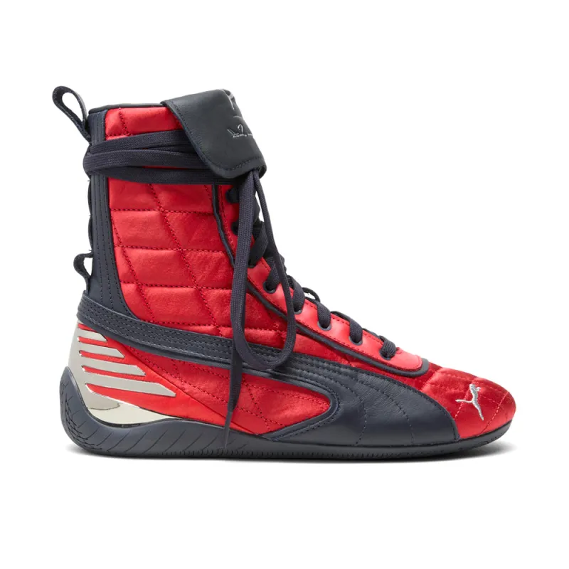 Laquan Smith x Speedcat Mid Lace Up Sneakers sold by Shoebacca