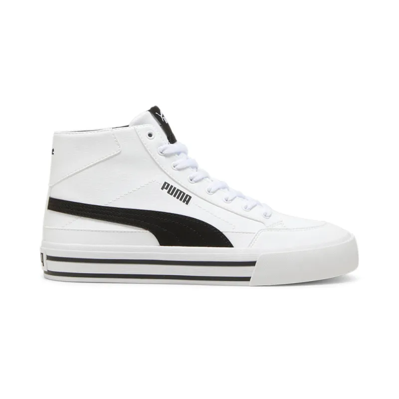 Court Classic Vulcanized Mid Lace Up Sneakers sold by Shoebacca
