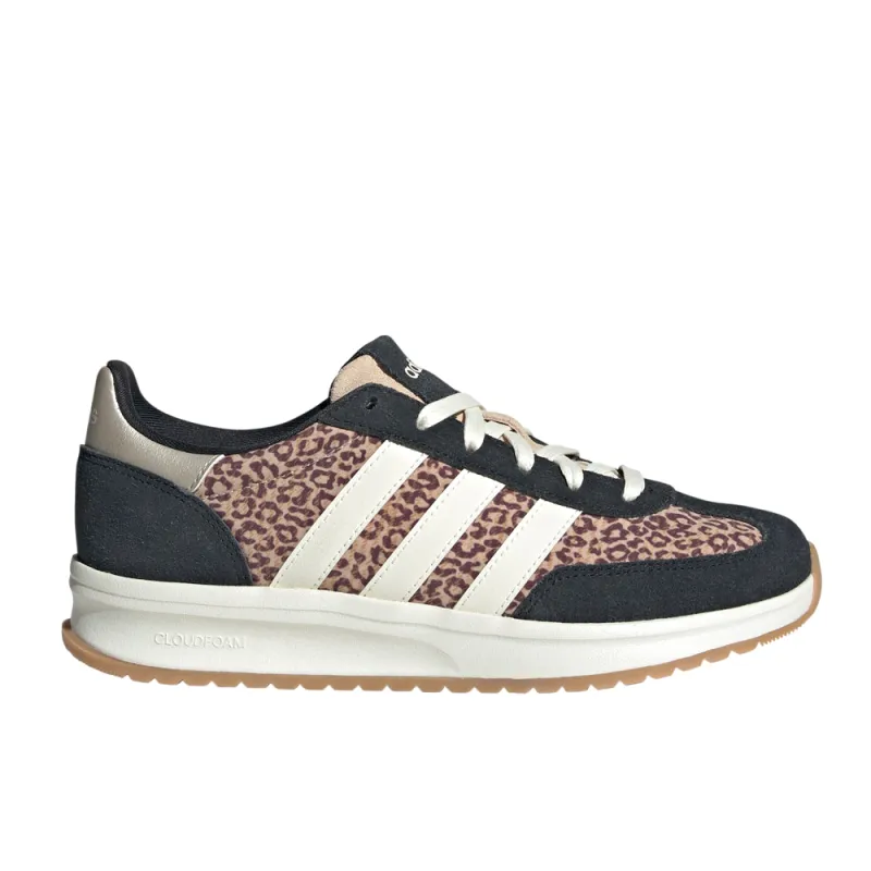 Run 70S 2.0 Leopard Print Lace Up Sneakers made by Adidas