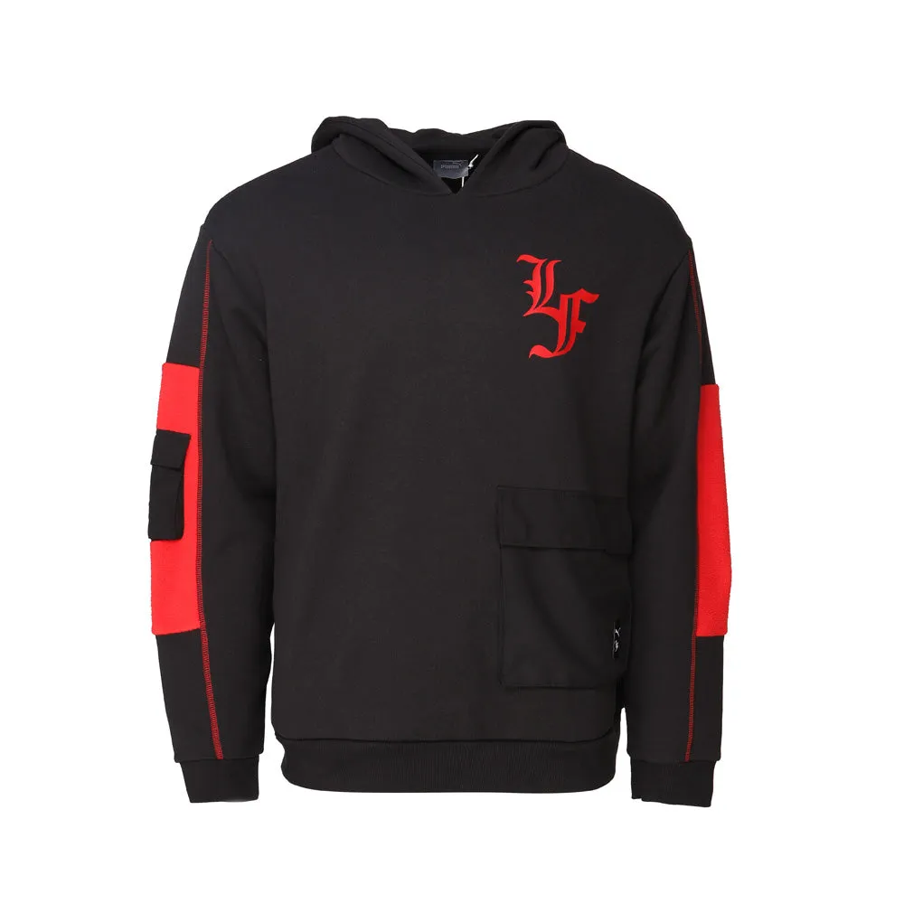 PUMA HOOPS X LAFRANCE Holiday Cargo Pullover Hoodie sold by Shoebacca