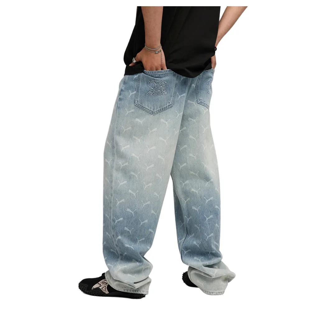 ASAP ROCKY X PUMA Laser Monogram Denim Pants sold by Shoebacca product image thumbnail 4