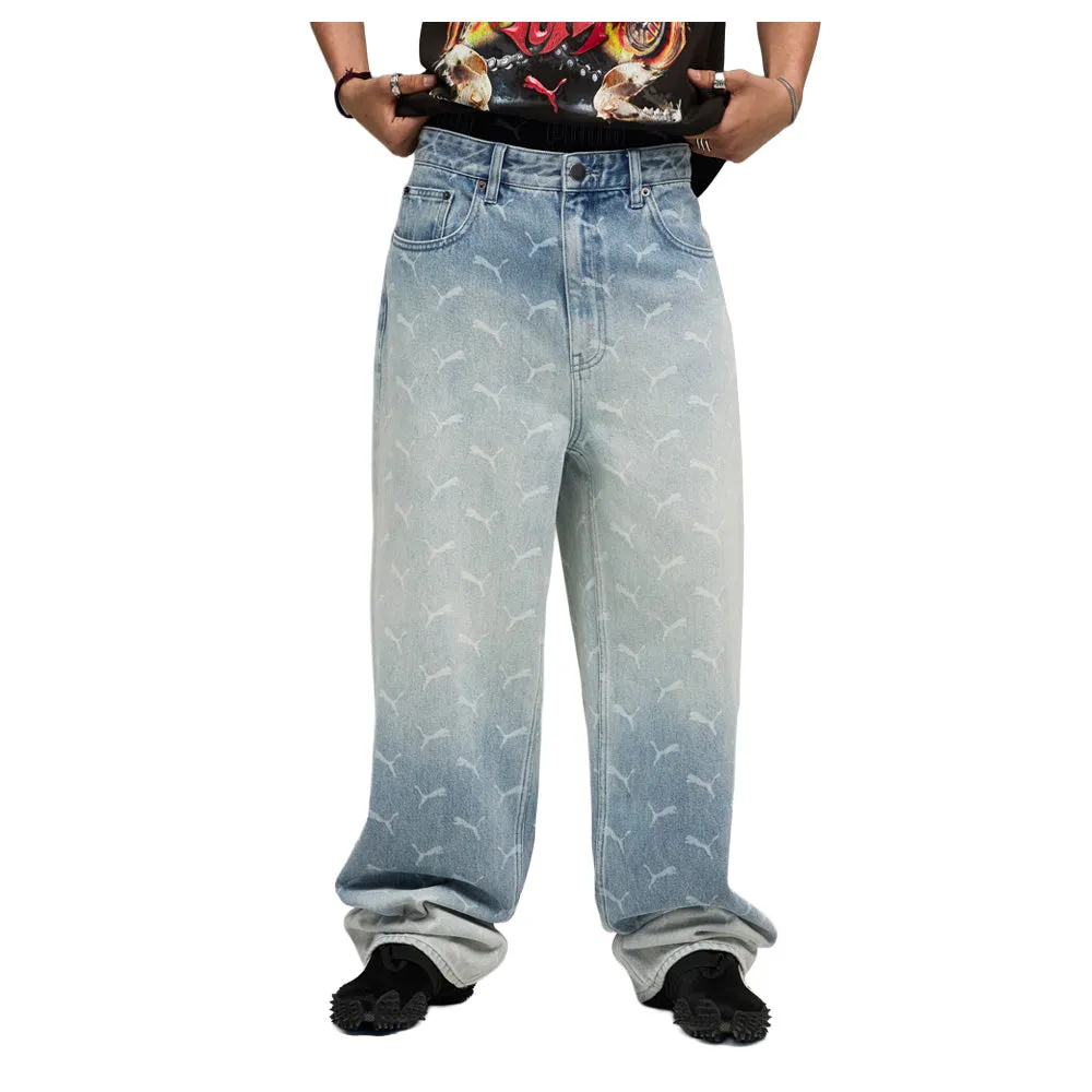 ASAP ROCKY X PUMA Laser Monogram Denim Pants sold by Shoebacca product image thumbnail 3